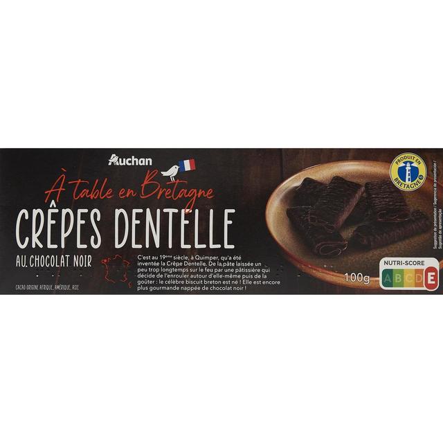 3596710336708 - Auchan Terroir - Crêpes dentelle au chocolat noir