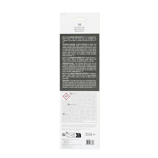 3482356887608 - Ambiances Devineau - Maxi cierges étincelants 25cm