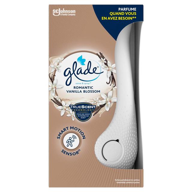 5000204287608 - Glade - Désodorisant Diffuseur Automatique Romantic Vanilla Blossom Sense & Spray