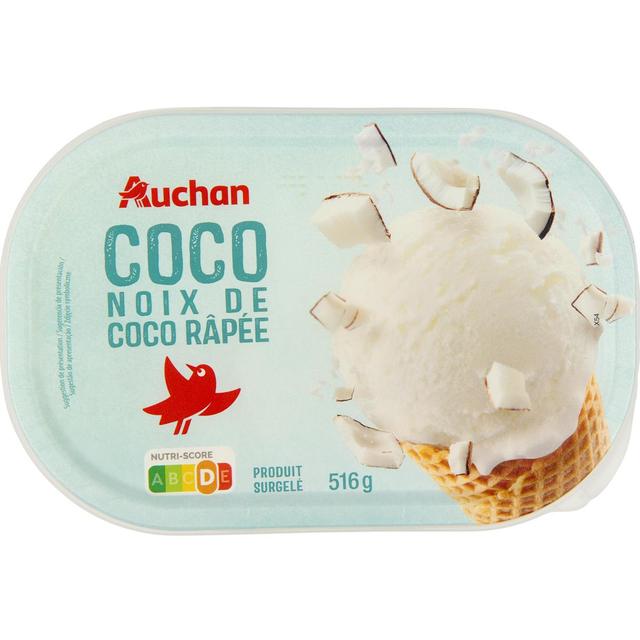 3596710548408 - Auchan - Glace à la noix de coco