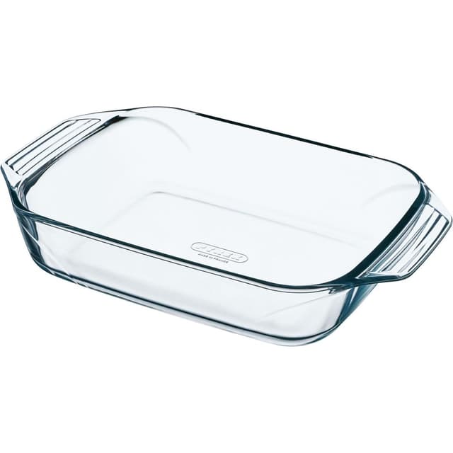 3426470268608 - Pyrex - Plat rectangulaire en verre avec poignées Irrésistible