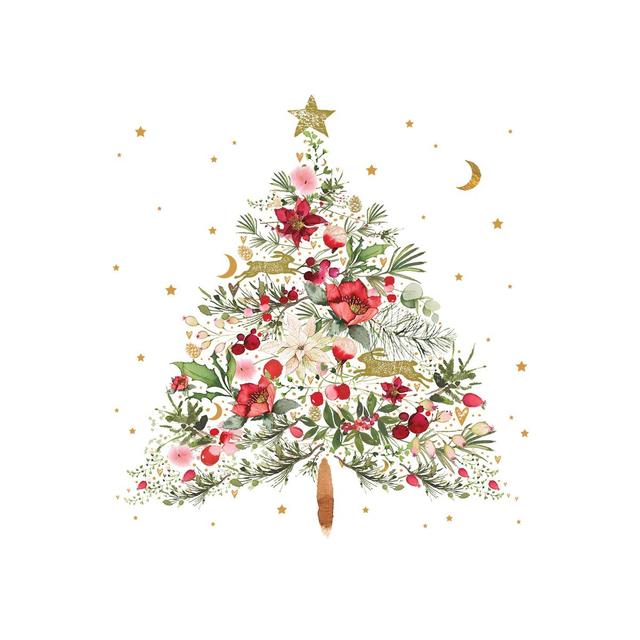 4021766308908 - Paperproducts Design - Serviettes en papier Beautiful Christmas Tree