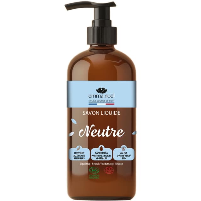 3291960019608 - Emma Noel - Savon liquide Neutre Cosmébio