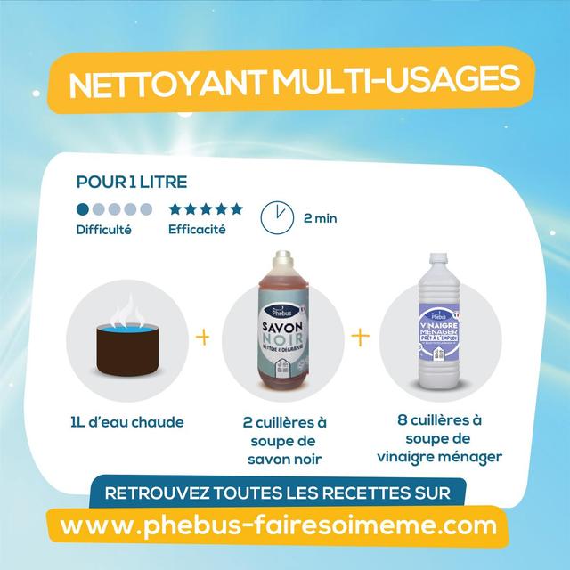 3077314299908 - Phébus - Vinaigre de nettoyage 9,5°