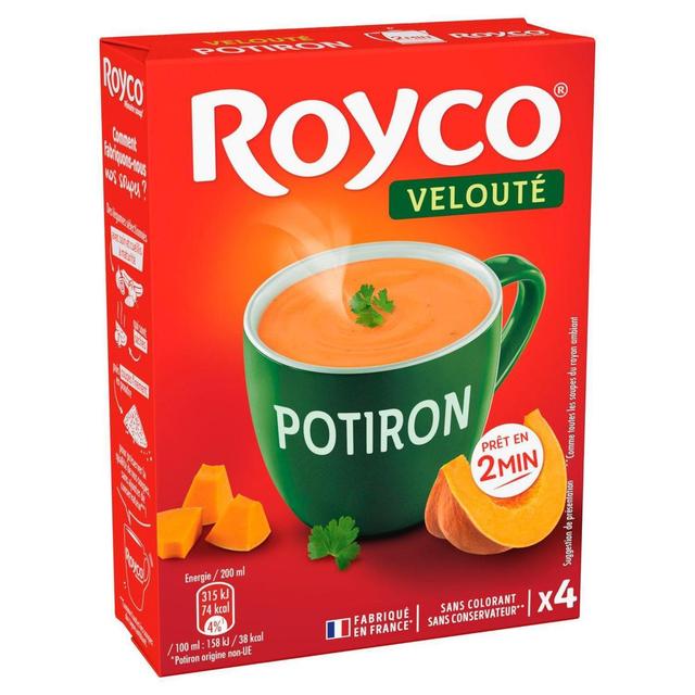 3036812100109 - Royco - Velouté de potiron - 4 sachets instantanée