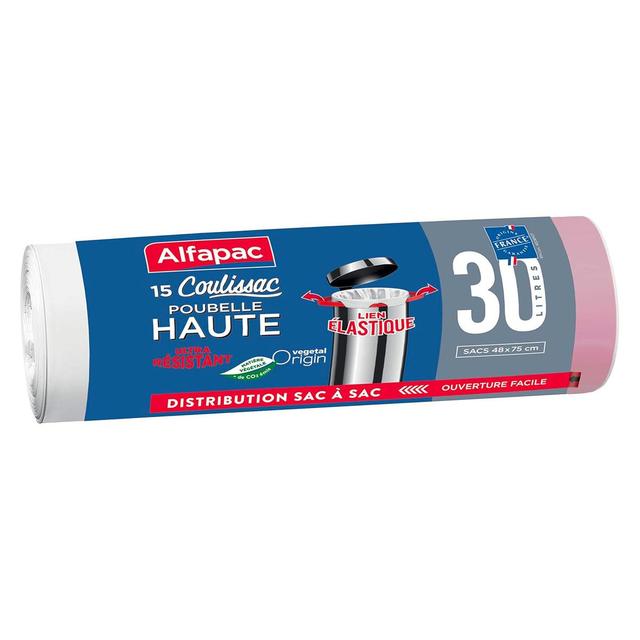 3232767390309 - Alfapac - Sac Poubelle 30L