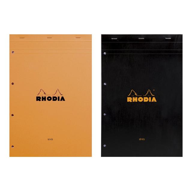 3037920201009 - Rhodia - Un Bloc-notes 21 x 31,8 cm grands carreaux N°20