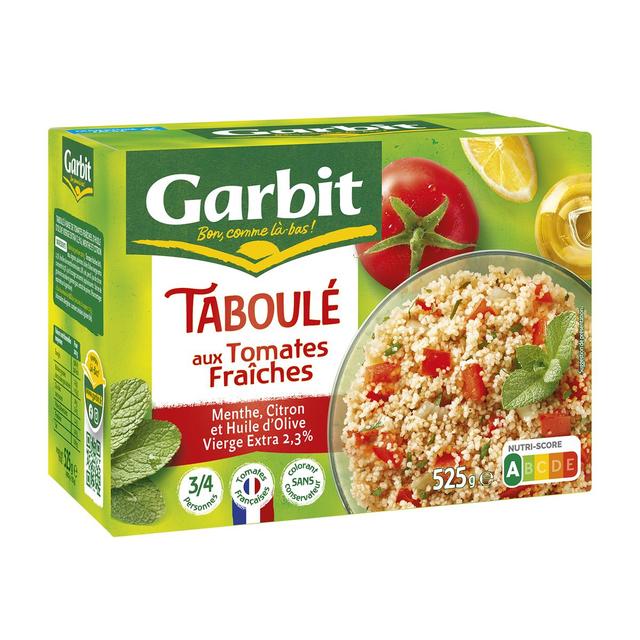 3038353421309 - Garbit - Taboulé aux tomates fraîches, citron, menthe et huile d'olive vierge