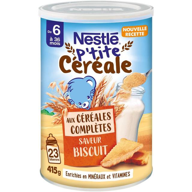 8445291051409 - Nestlé - P'tite Céréale - Céréales Saveur Biscuit Bébé Dès 6 mois