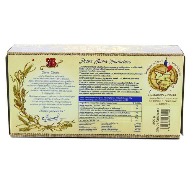 3449610172009 - La Maison Du Biscuit - Petits Fours financiers