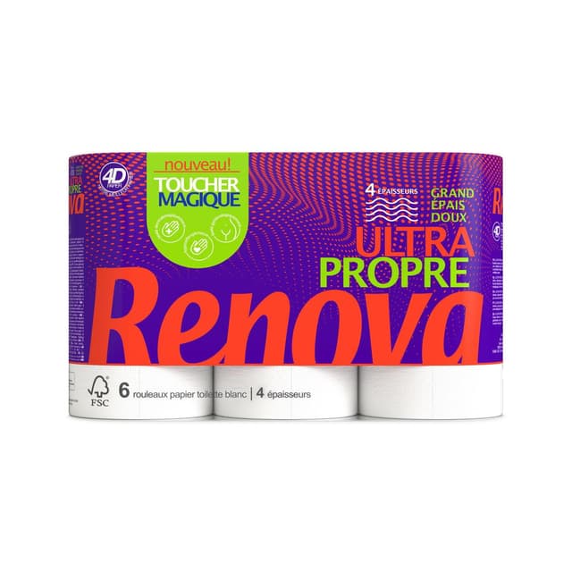 5601028032209 - RENOVA - Papier toilette Pro Age
