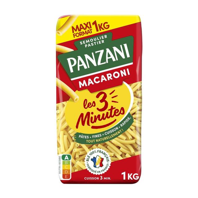 3038350343109 - Panzani - Pâtes Macaroni Cuisson Rapide