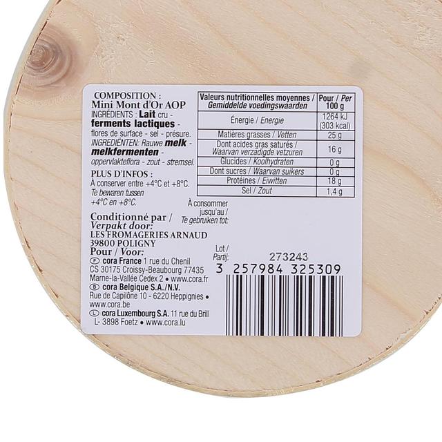 3257984325309 - Patrimoine Gourmand - Mont D'Or AOP