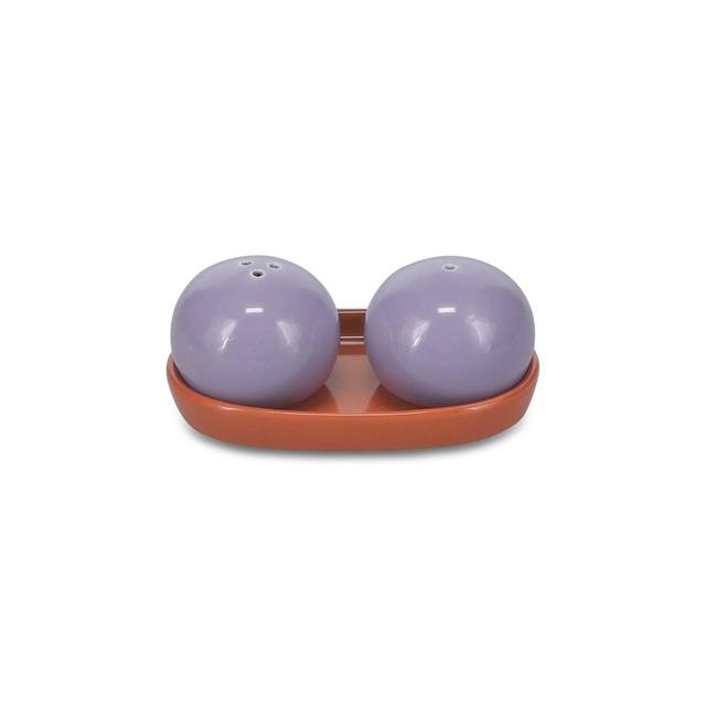 5410595776009 - Collection Duo - Poivrier et salière 3 pièces violet/orange Duo