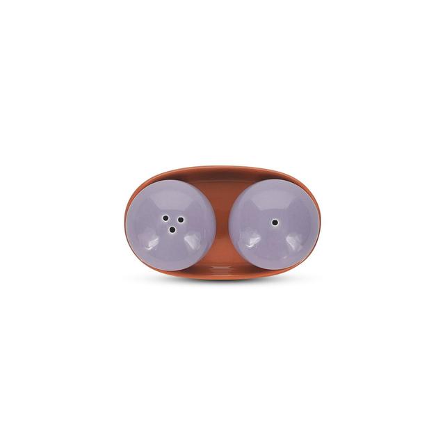 5410595776009 - Collection Duo - Poivrier et salière 3 pièces violet/orange Duo