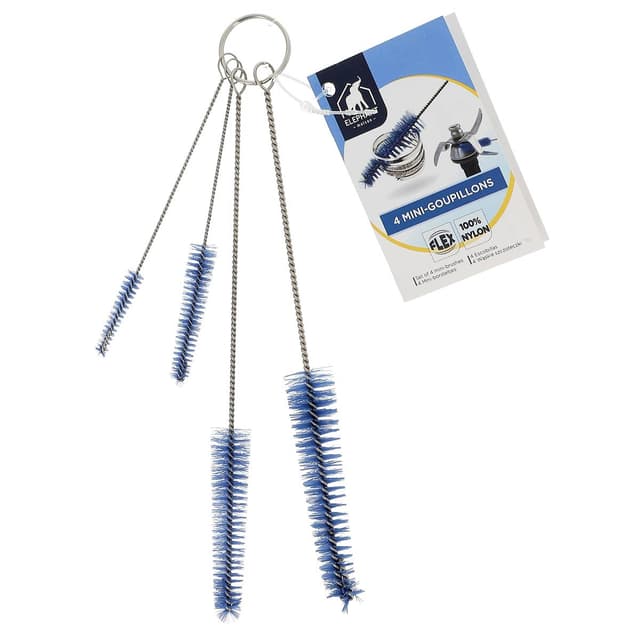 3543534966109 - Elephant - Set 4 mini-goupillons