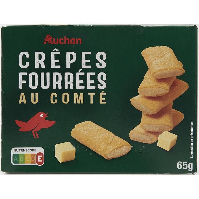 3596710408009 - Auchan - Crêpes apéritif fourrées au comté