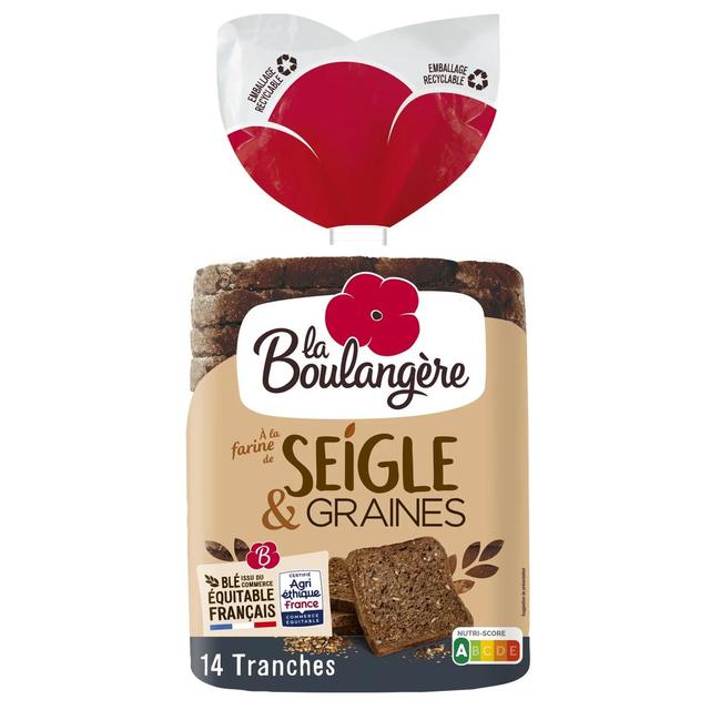 3760049798609 - La Boulangère - Pain de Mie Seigle & Graines