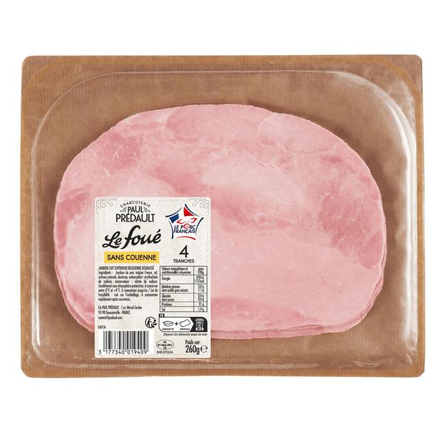 3177340019409 - Paul Prédault - Jambon Blanc Le Foué Sans Couenne