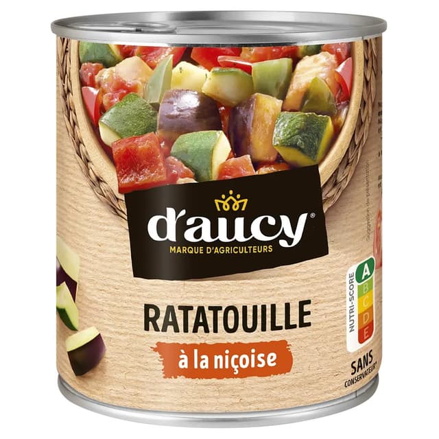 3017800230510 - D'aucy - Ratatouille à la Niçoise en conserve