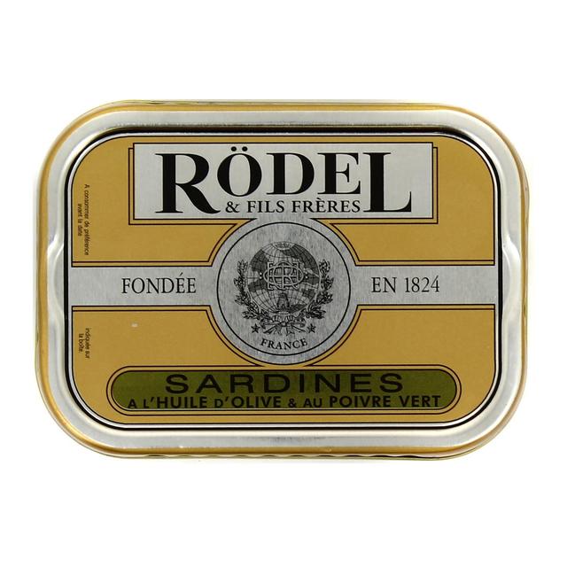 3022655100710 - Rödel - Sardines à l'Huile d'Olive et Poivre Vert