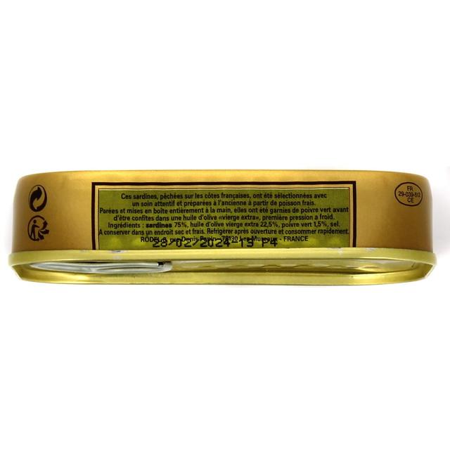 3022655100710 - Rödel - Sardines à l'Huile d'Olive et Poivre Vert