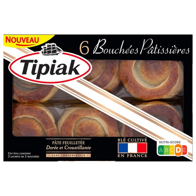 3185200001310 - Tipiak - 6 Bouchées Pâtissières - Vol au vent
