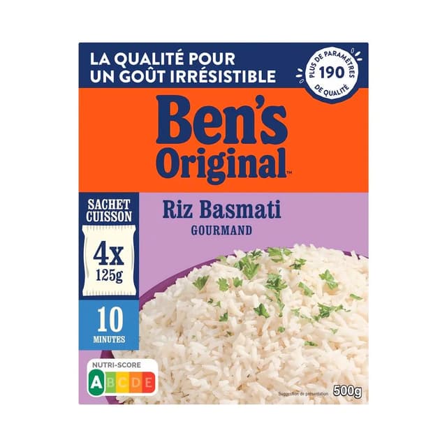 4002359041310 - Ben's Original - Riz Basmati Gourmand en Sachets Cuisson