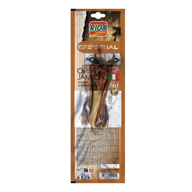 3166780041910 - Riga Essential - Os à mastiquer de Porc - Friandise Récompense pour chien moyen et grand