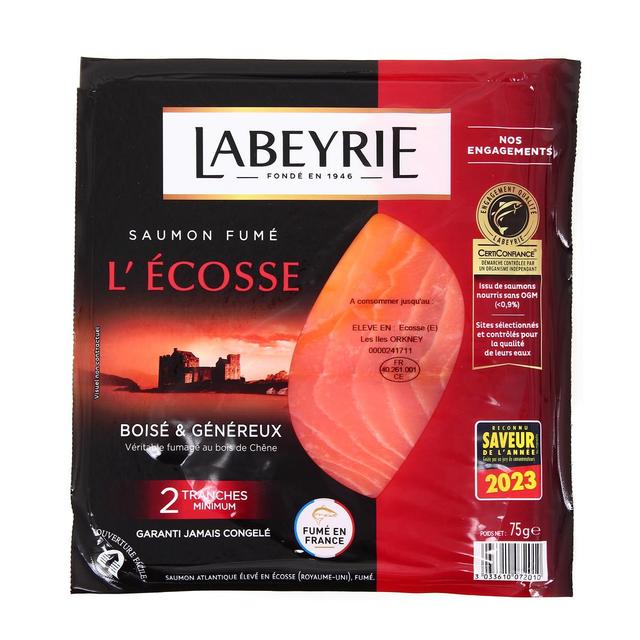 3033610072010 - Labeyrie - Saumon Fumé Le Boisé d'Ecosse