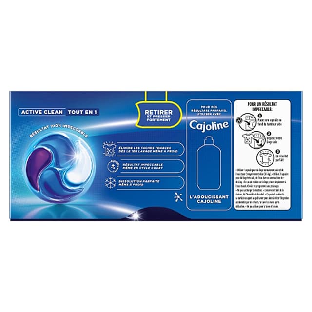 8720181892110 - Skip - Lessive Capsules Active Clean Tout en 1