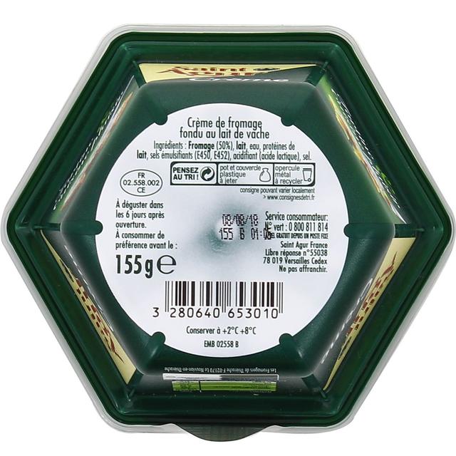 3280640653010 - Saint Agur - Crème de fromage fondu