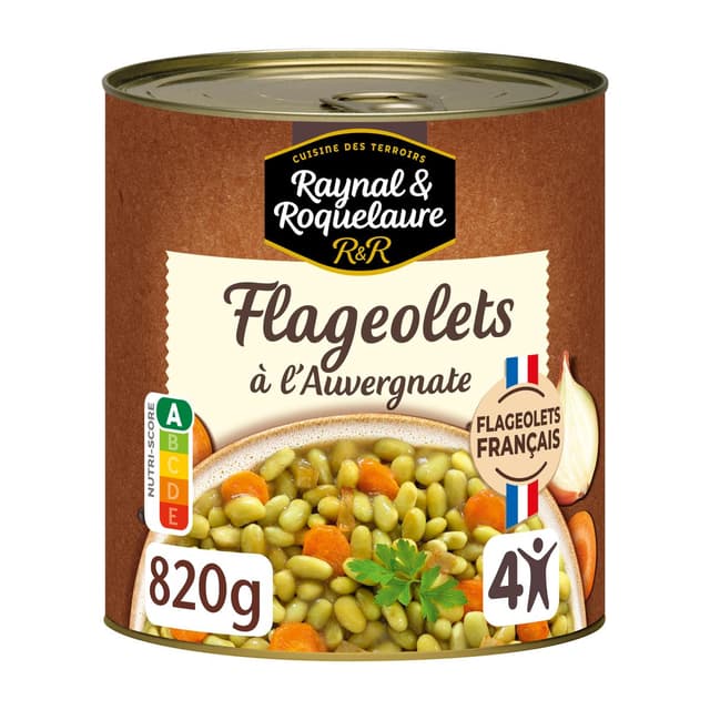 3021690203110 - Raynal et Roquelaure - Flageolets extra fins cuisinés à l'auvergnate