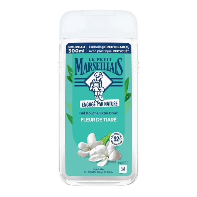3574661853710 - Le Petit Marseillais - Gel douche à la fleur de tiaré