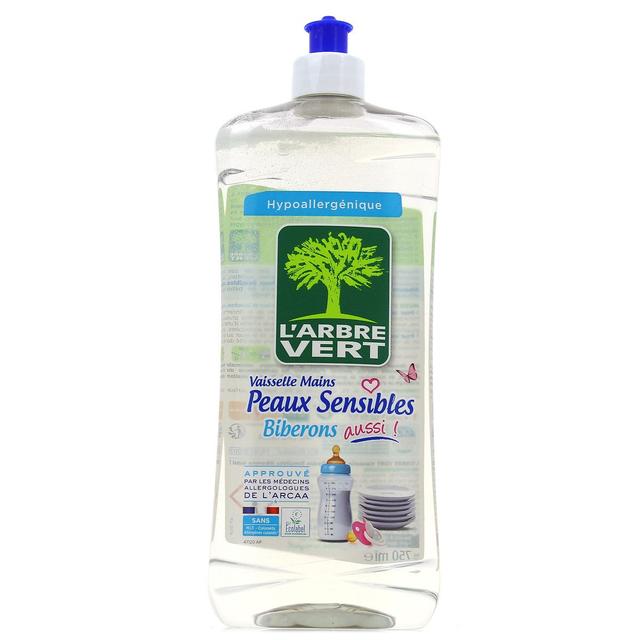 3450601023910 - L'arbre Vert - Liquide vaisselle, mains et biberons écologique Ecolabel
