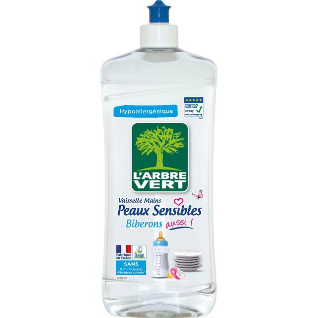 3450601023910 - L'arbre Vert - Liquide vaisselle, mains et biberons écologique Ecolabel
