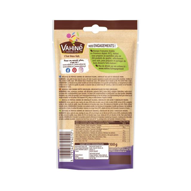 3179142794010 - Vahine - Pépites Chunks 3 chocolats