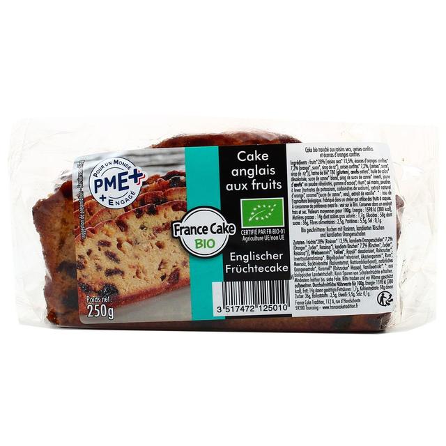 3517472125010 - France Cake Tradition - Cake Anglais bio aux fruits