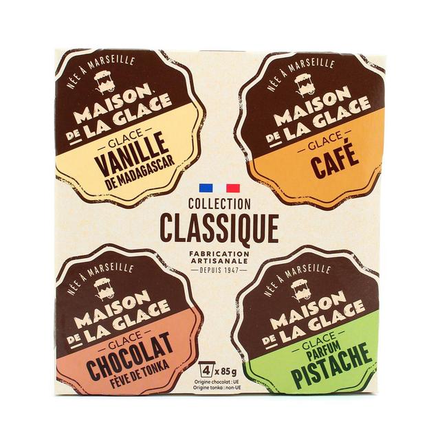3760124195910 - Maison de la Glace - Minis Pots Saveurs Classiques