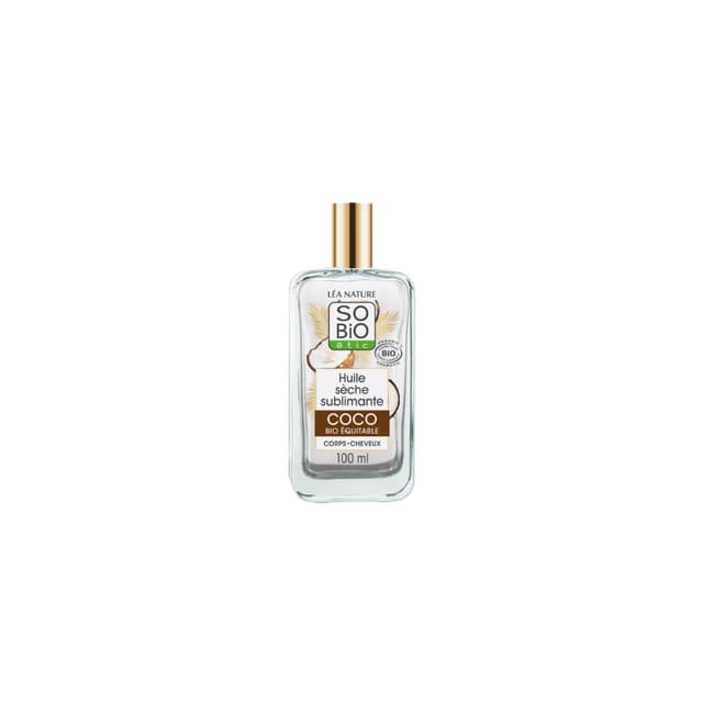 3517360026610 - SO'BIO ETIC - Huile Sèche Sublimante Corps et Cheveux à la Coco