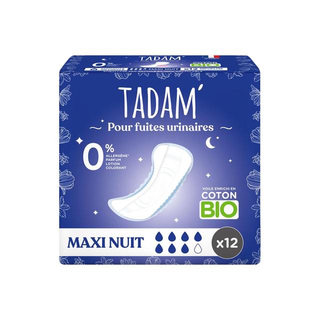 3760001767810 - Tadam - Serviette de nuit pour fuite urinaire