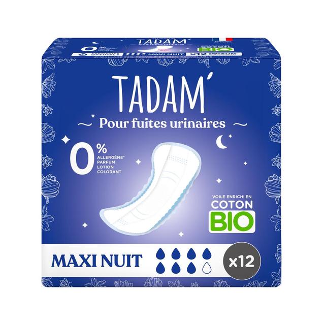 3760001767810 - Tadam - Serviette de nuit pour fuite urinaire
