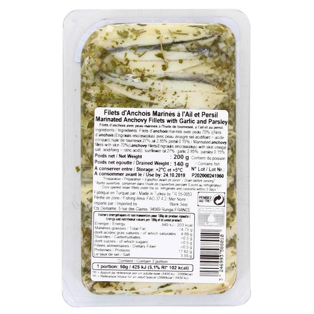 3760036822621 - La Barre - Anchois marinés à l'Ail