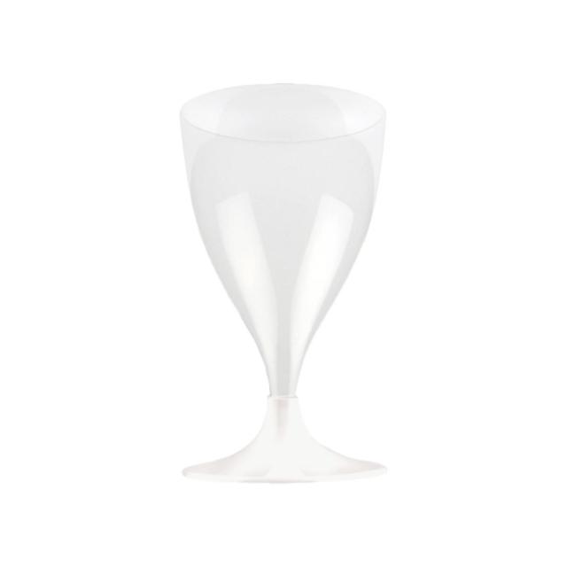 3526780949010 - Homea - Verres à pied en plastique réutilisable