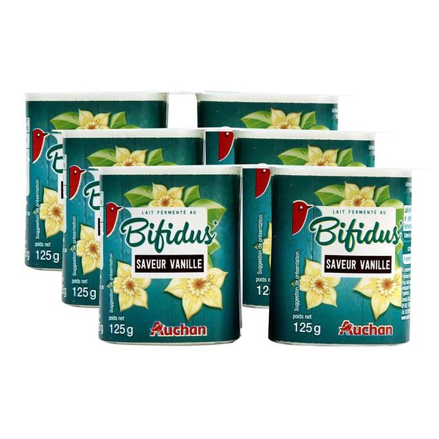 2050000410611 - Auchan - Yaourt au bifidus à la vanille