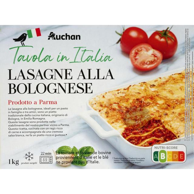 3596710531011 - Auchan Tavola In Italia - Lasagne à la bolognaise