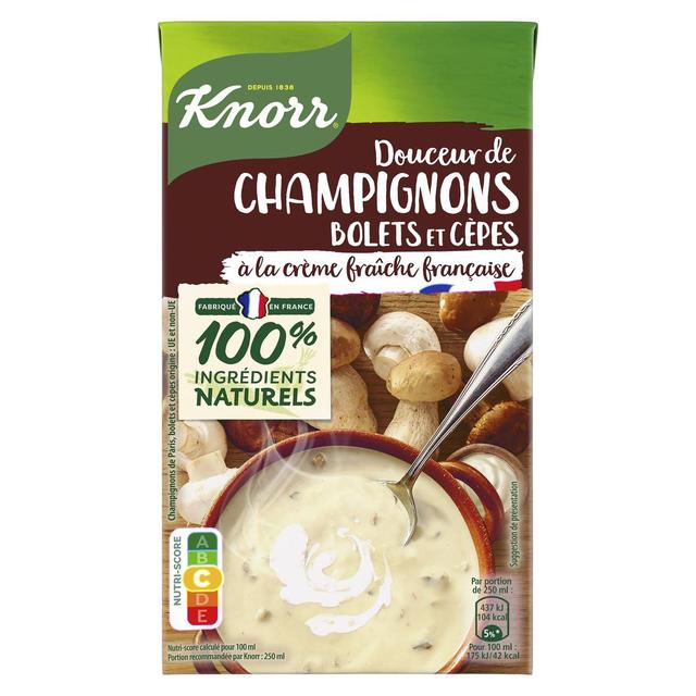 8720182681911 - Knorr - Soupe Douceur de Champignons- Bolets, Cèpes et crème Fraîche