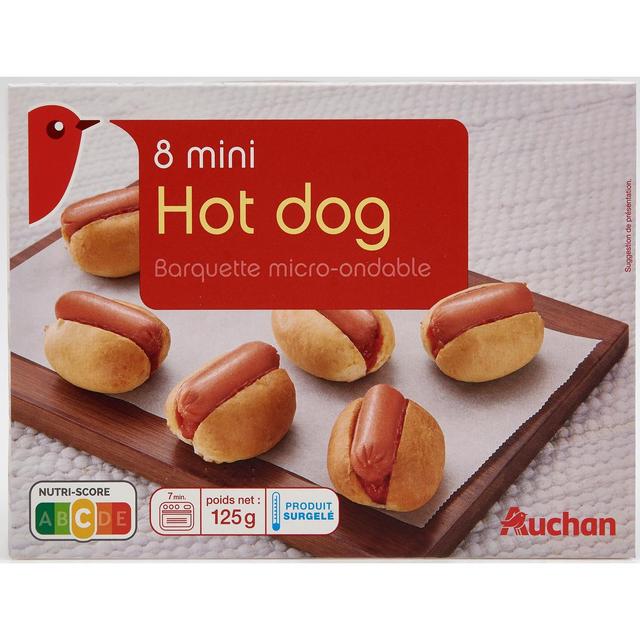 3596710432011 - Auchan - Mini hot-dog micro-ondable