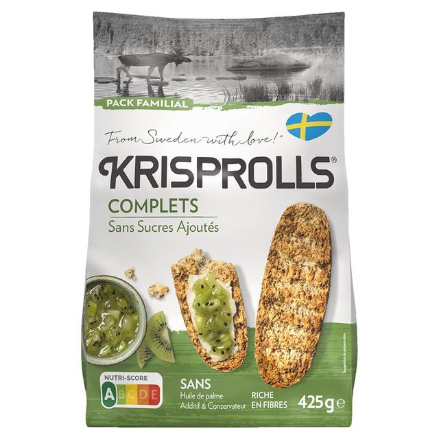 7311070032611 - Krisprolls - Petits Pains Suédois Complets sans sucres ajoutés