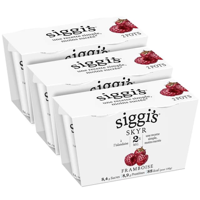 2050000423611 - Siggi's - Skyr 2%mg Framboise
